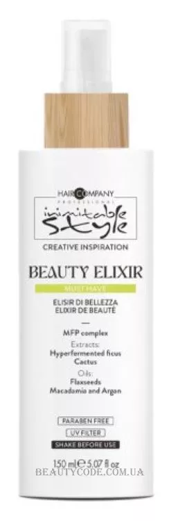 HAIR COMPANY Inimitable Style Must Have Beauty Elixir - Еліксір краси для волосся