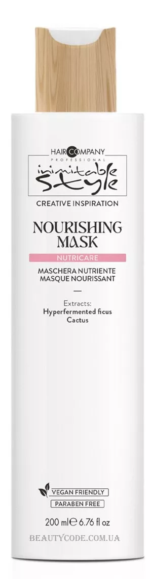 HAIR COMPANY Inimitable Style Nutricare Nourishing Mask - Маска живильна