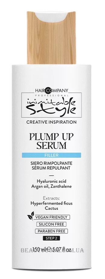 HAIR COMPANY Inimitable Style Filler Plump Up Serum - Сироватка для волосся