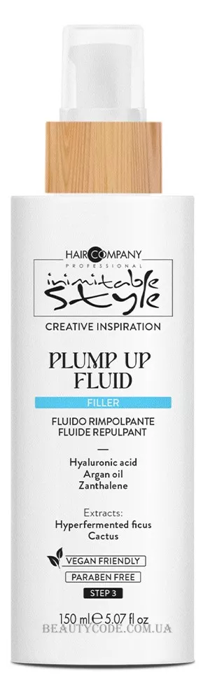 HAIR COMPANY Inimitable Style Filler Plump Up Fluid - Флюїд для волосся