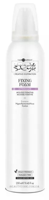 HAIR COMPANY Inimitable Style Hypershape Fixing Foam - Фіксуюча піна для укладання