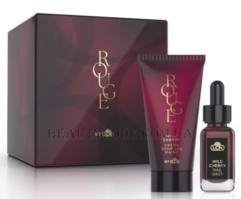LCN Rouge Set 2 - Набір (крем для рук та засіб для нігтів)