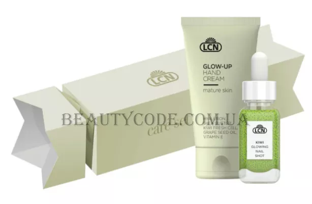 LCN Care Set Glow - Набір для догляду за руками та нігтями
