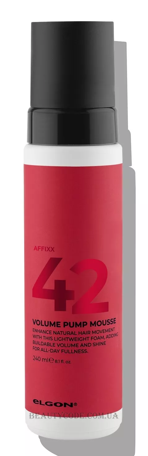 ELGON Affixx 42 Volume Pump Mousse - Мус для створення об'єму