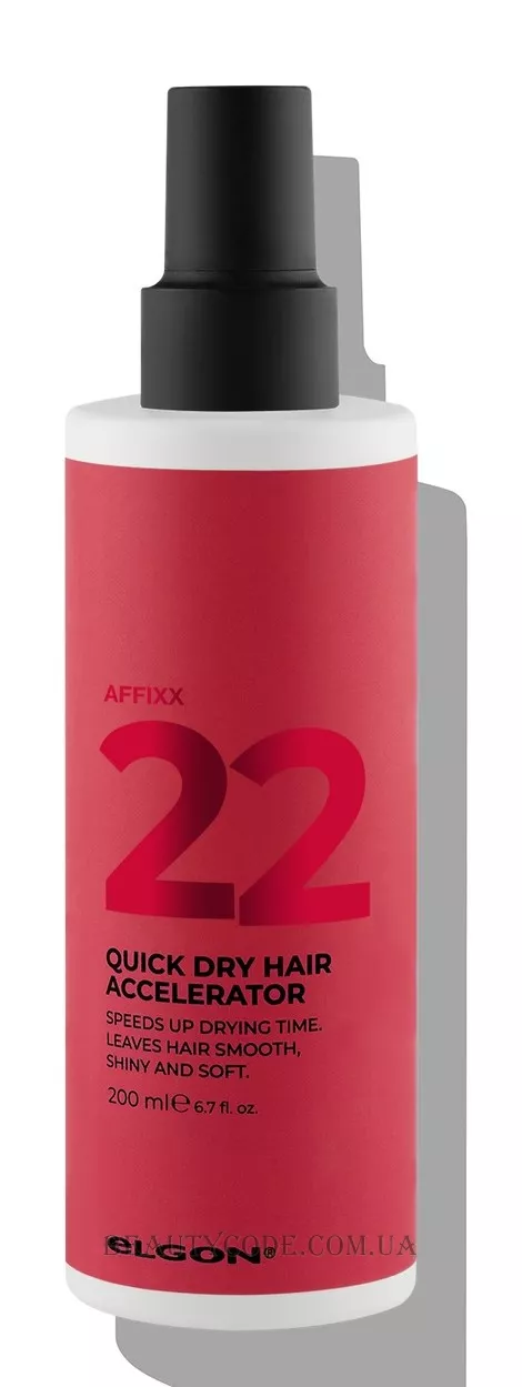 ELGON Affixx 22 Quick Dry Hair Accelerator - Прискорювач сушіння волосся