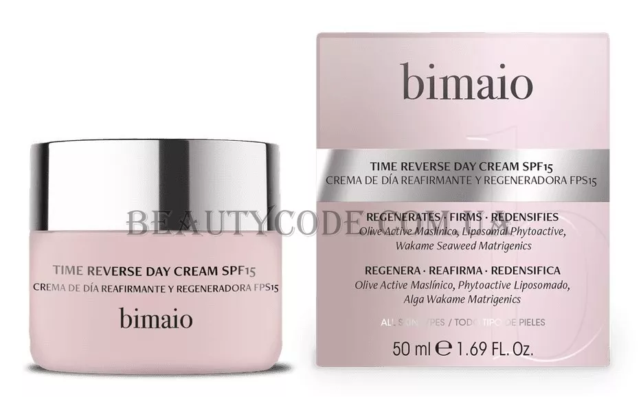 BIMAIO Time Reverse Day Cream SPF15 - Відновлюючий денний крем SPF-15