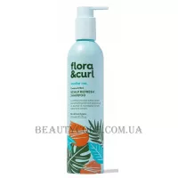 FLORA&CURL Soothe Me Coconut Mint Scalp Refresh Shampoo - Освіжаючий шампунь для шкіри голови
