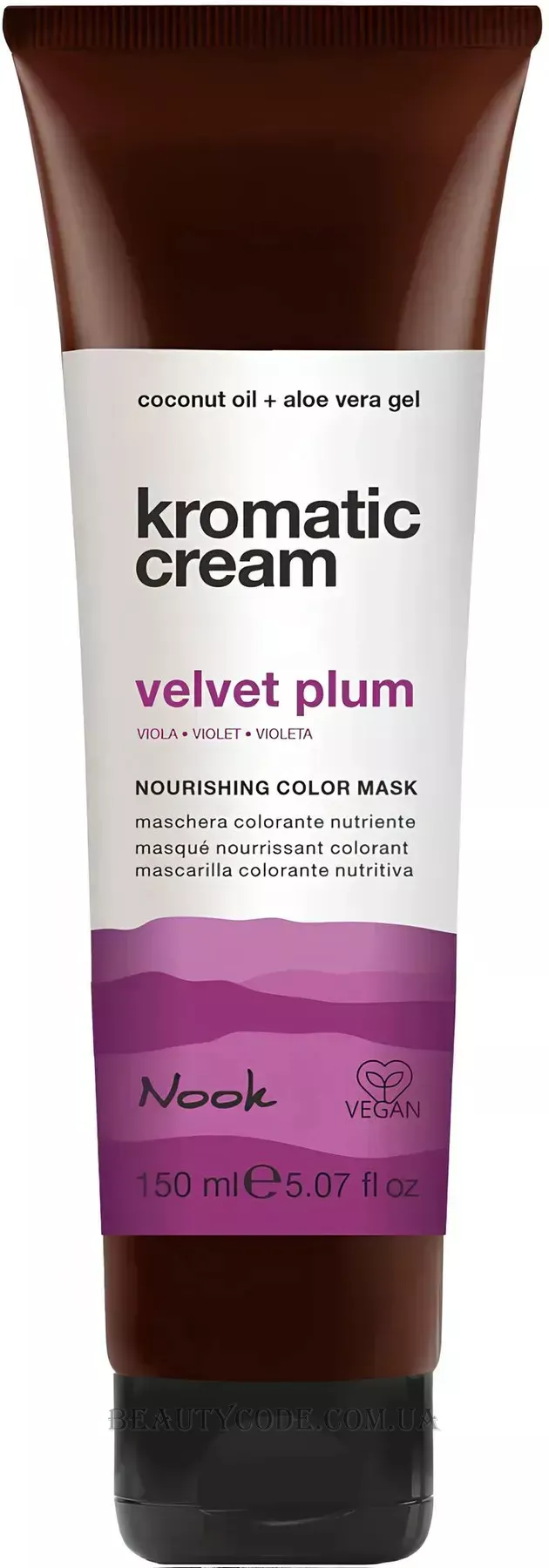 NOOK Kromatic Cream Velvet Plum - Тонуюча крем-маска 