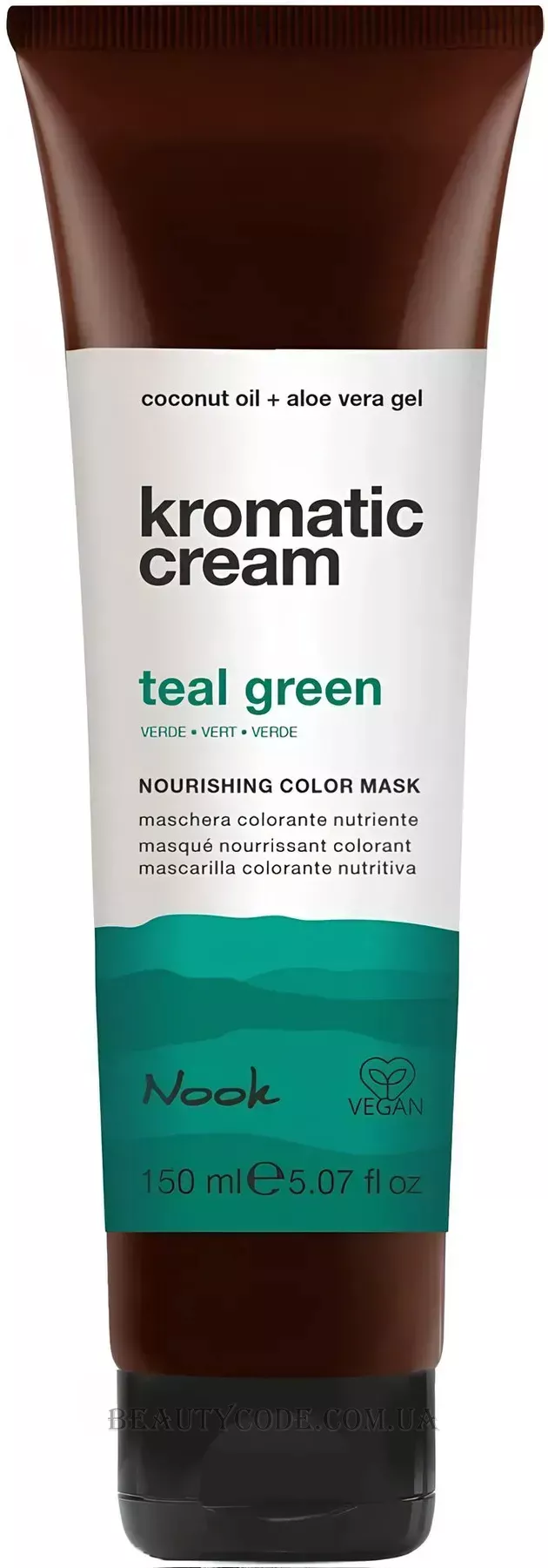NOOK Kromatic Cream Teal Green - Тонуюча крем-маска 