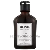 DEPOT 110 Hair Cleansing Black Shampoo - Шампунь для волосся з чорним пігментом
