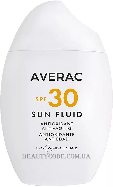 AVERAC Sun Fluid Ultralight SPF30 - Сонцезахисний флюїд SPF-30