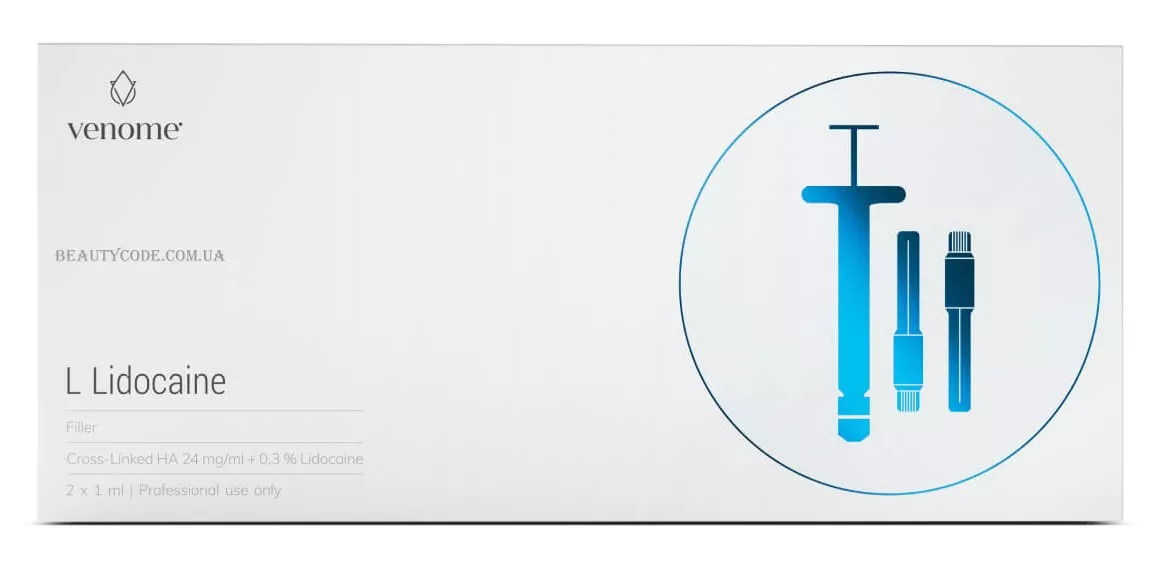 VENOME Filler L Lidocaine - Філер з лідокаїном для відновлення об'єму
