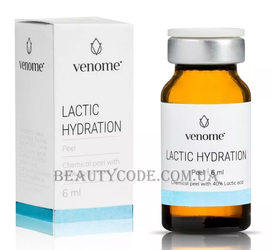 VENOME Lactic Hydration - Ревіталізуючий пілінг з молочною кислотою 40%