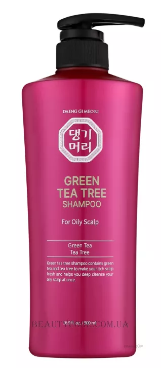 DAENG GI MEO RI Tea Tree Shampoo for Oily Scalp - Шампунь із зеленим чайним деревом для жирної шкіри голови