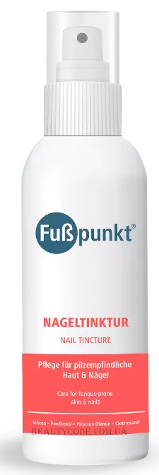 FUßPUNKT Nageltinktur - Настоянка для нігтів з клотримазолом