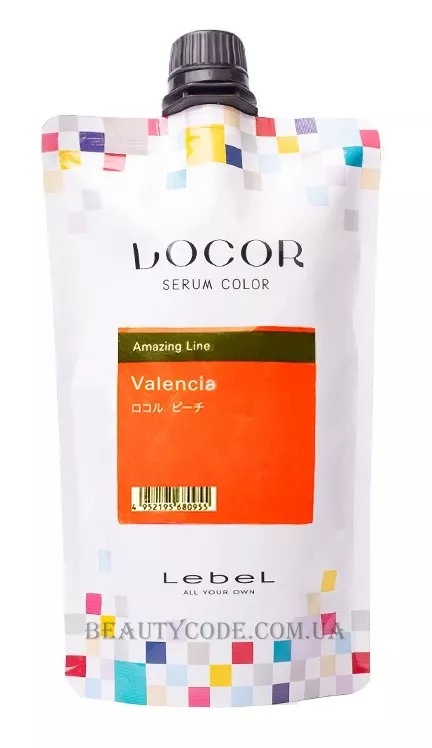 LEBEL Locor Serum Color Valencia - Відтінковий барвник-догляд 