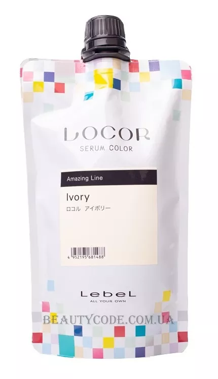 LEBEL Locor Serum Color Ivory - Відтінковий барвник-догляд 