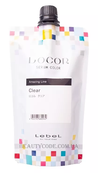 LEBEL Locor Serum Color Clear - Відтінковий барвник-догляд 