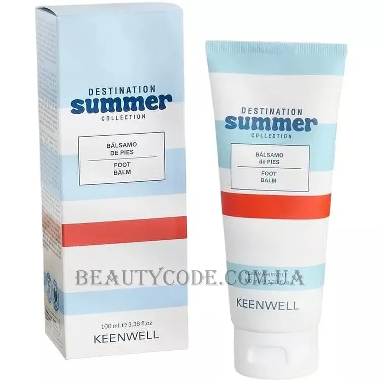KEENWELL Summer Foot Balm - Відновлюючий крем для ніг 