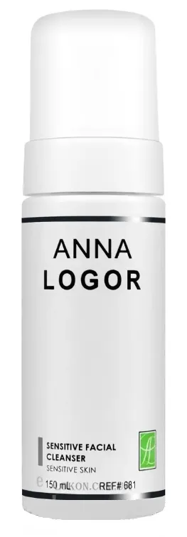ANNA LOGOR Sensitive Facial Cleanser - Очищувач обличчя пінний для чутливої шкіри