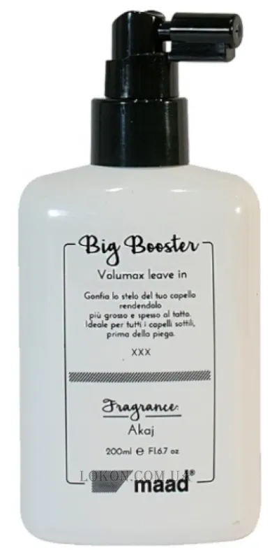 MAAD Big Buster Voiumax Leave In - Спрей-бустер для об'єму волосся
